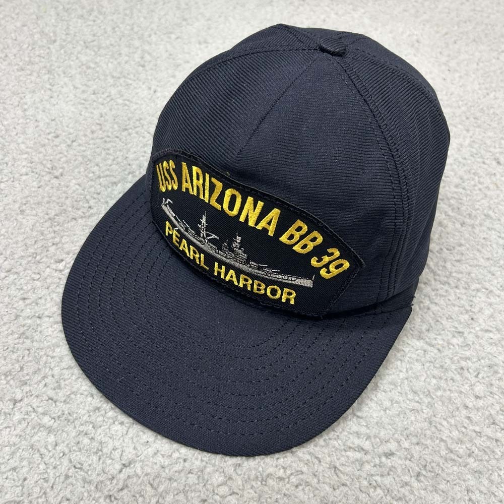 USS Arizona Pearl Harbor Navy Hat One Size Baseball Cap